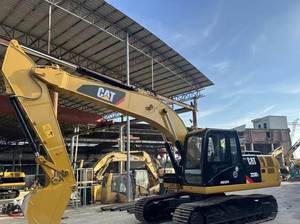 Excavatrice sur chenilles CAT 320D2 d'occasion, peinture d'origine, bien entretenue, prête pour la construction et les travaux de terrassement, certifiée CE - Product Image 6