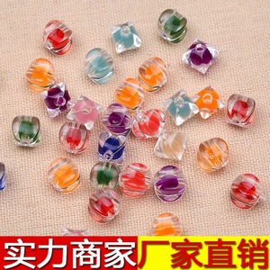 Acrylic <b>Beads</b> 10mm 12mm Mixed Shapes For Jewelry Making Bulk Wholesale Yiwu Origin Spring 2021 - Product Image 5