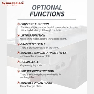 Mesa <span class=keywords><strong>de</strong></span> Disección Médica Profesional <span class=keywords><strong>de</strong></span> Diseño Integrado, Mesa <span class=keywords><strong>de</strong></span> Autopsia para Anatomí<span class=keywords><strong>a</strong></span> Humana y Animal - Product Image 5