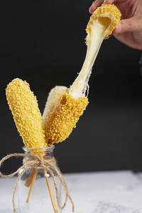 Sokak aperatif için toptan kore kızarmış peynir Hot Dog Mix tozu - Product Image 5