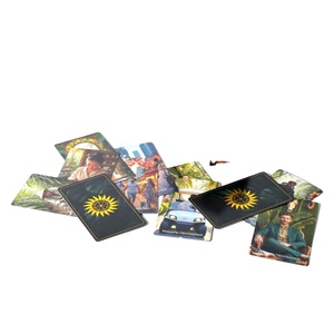 Baraja de Cartas del Oráculo de Ángeles y Antepasados con Guía, 55 Cartas para Aplicaciones Familiares - Product Image 1