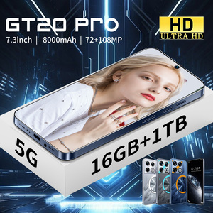 Gốc gt20pro Chất lượng cao 5G <span class=keywords><strong>Dual</strong></span> <span class=keywords><strong>Sim</strong></span> điện thoại thông minh 16GB + 1TB lưu trữ 7.3 inch HD màn hình decacore 108mp pháp ngôn ngữ di động - Product Image 5
