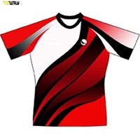 Jersey Fiji Custom Nama Tim Unisex, Polos, Cetak Transfer Panas, Bahan Polyester 100%, Ukuran Besar, Bernapas, Cepat Kering, Pola 3D, Harga Terjangkau