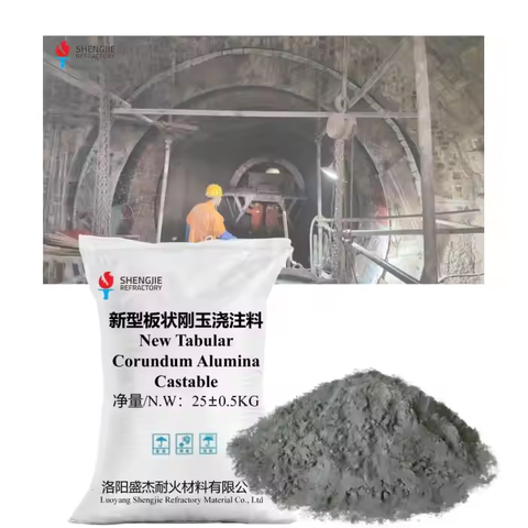 High Alumina Refractory Cement Factory's Corundum Castable Concrete Custom Processed with Cutting and Welding Services