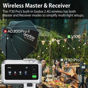 Flash pour appareil photo Godox IT30Pro C/N/S/F/O IFlash TTL HSS <span class=keywords><strong>1</strong></span>/8000s Mini Flash compatible avec Canon Nikon Sony Fuji <span class=keywords><strong>Olympus</strong></span> - Product Image 6