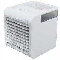 Mini-refroidisseur d'air portable USB, humidificateur, purificateur, lumière LED, moteur sans balais 3 vitesses, AC/DC, voiture, garage, maison