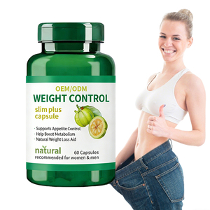 Capsules de perte de poids Garcinia Cambogia pour femmes, brûleur de graisse rapide, contrôle de l'appétit, ingrédients naturels à base de plantes, soutien à la digestion, OEM/ODM - Product Image 1