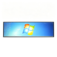 Écran LCD IPS étiré de 58,4 pouces, 3840*1080, 700 nits, semi-extérieur, en option avec carte pilote de moniteur et contrôleur Android