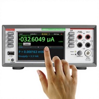 Keithley DMM6500 Multimeter Digital Layar Sentuh Grafis 6.5 Digit 1000V/10A Akurasi 0.01% + 1 10k-10G Tahan Debu Rendah