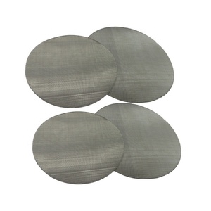 Filtre à air en maille métallique enveloppée en acier inoxydable 304 personnalisé en gros, disque filtrant rond, forme carrée - Product Image 2
