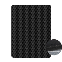 Tapis de chaise du motif 3D Tapis de chaise en plastique antidérapant Tapis de chaise de protection en PVC transparent