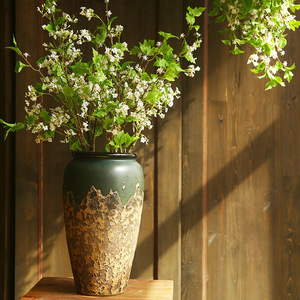 Arte Floral Yihua, Flor Artificial de Perla, Planta Verde, Flor de Seda Blanca y Rosa para Decoración del Hogar, Exhibición en Ventanas, Clubhouse - Product Image 2