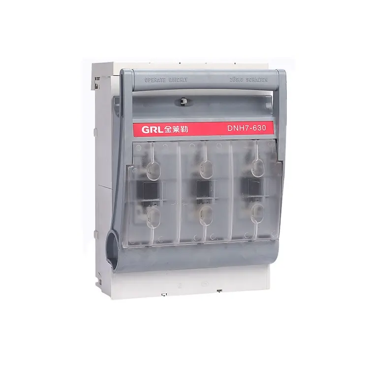 DNH7 630A sakelar Isolator tipe NH sakelar pemutus nt00 sakelar pemutus Sekring dc sakelar isolator 12v Sekring pv 10a