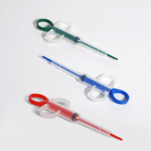 Pet Medication <b>Feeder</b> Pill Syringe For <b>Cats</b> And Dogs Comfortable Liquid Tablet Administering Tool Rounded Shape - Product Image 2