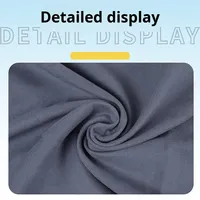 Serviettes de sport de grande taille pour la salle de sport, séchage rapide, sans sable, absorbant la transpiration, logo personnalisé imprimé, serviette de sport en microfibre avec sac
