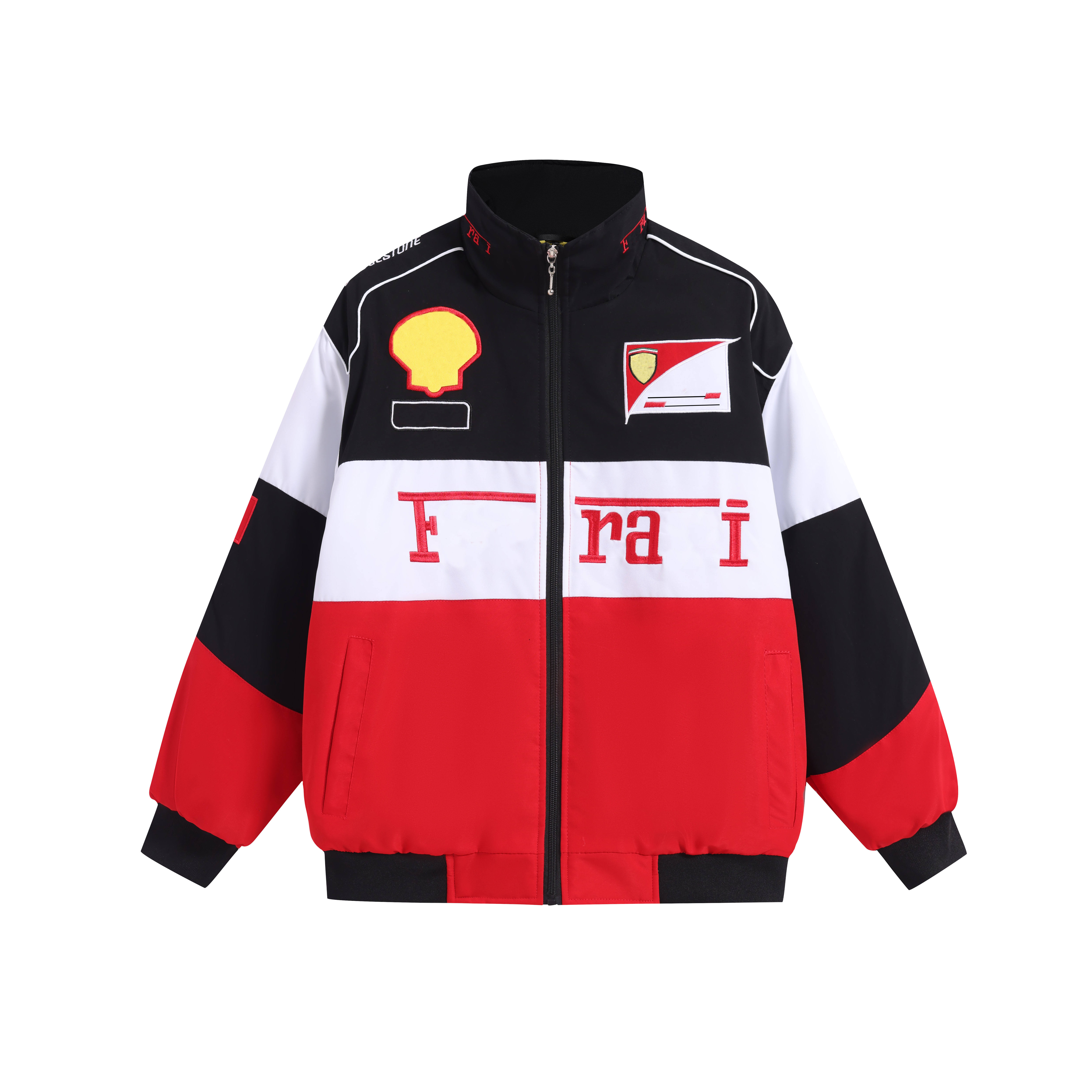 White Thin Embroidered(shell)