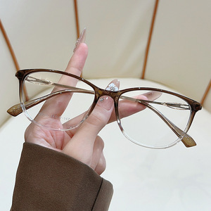 Women Full Rim Black <b>Eyeglasses</b> <b>Frame</b> 6002 Clear CR-39 Lenses Medium Size For Optical Wear - Product Image 4