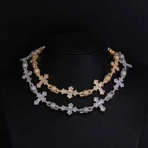 Bespoke Luxury Edition VVS1 Moissanite Cuban <b>Chain</b> 925 Sterling Silver <b>Iced</b> <b>Out</b> Clasp Miami Link Necklace Diamond Tester Pass - Product Image 1
