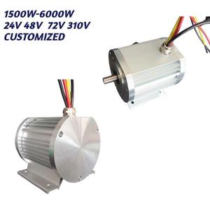 Couple élevé 130mm 24V 48V 2000W 3000 tr/min 8 pôles support de moteur à courant continu sans balais support de pied - Product Image 3