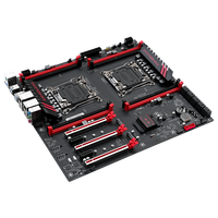 Asli baru X99M 8D4 DDR4 CPU E5 V3 V4 LGA2011-3 Dual CPU slot ATX untuk server dan pc penggunaan rumah tangga gaming motherboard