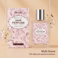 Parfum OEM Eau de Parfum Rose Floral Rafraîchissant Longue Durée Élégant pour Femme Parfum Cheveux à la Rose