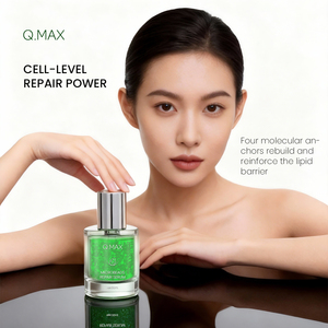 Fórmula Vegana Orgánica de Colágeno y <span class=keywords><strong>Vitamina</strong></span> <span class=keywords><strong>C</strong></span> <span class=keywords><strong>en</strong></span> Aceite con <span class=keywords><strong>Suspensión</strong></span> de Burbujas Líquidas, Hidratante, Blanqueador y Reductor de Poros - Product Image 4