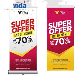 Stand de <span class=keywords><strong>banner</strong></span> enrollable de feria comercial de alta calidad 80x200 cm stand pull up <span class=keywords><strong>banner</strong></span> - Product Image 2