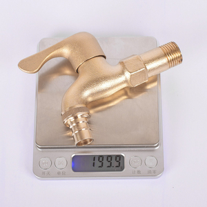 Robinet en laiton massif de qualité export, 3/4 pouce, verrouillable, pour les ventes sur le marché international - Product Image 5