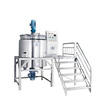 Machine de fabrication de détergent liquide multifonctionnelle en promotion avec moteur et pompe SUS304/SUS316L pour le broyage de produits chimiques et de shampoings