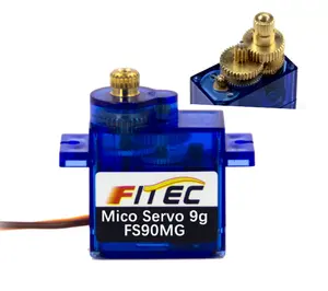 Новый Micro Servo 9g Metal Gear Rc Mini для RC 250 450 вертолетов самолетов RC автомобилей лодок Модели запасных частей FS90MG