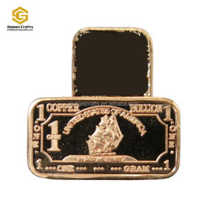1 Gram 999 ince saf bakır külçe çubuğu - Product Image 2