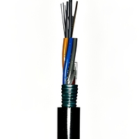 Cable de Fibra Óptica Blindado para Exteriores GYTS de 48 Núcleos, Monomodo G.652D, Certificación CE/ROHS/ISO9001 para FTTx/Acceso a Datos