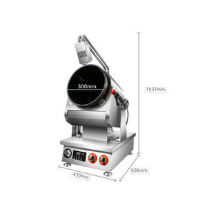 Robot de cocina automático para restaurante de Gas de 260MM y 300MM, cocina de mesa inteligente para arroz frito, pollo, equipo de cocina comercial - Product Image 2