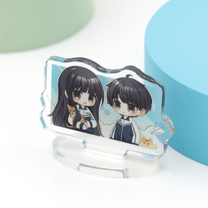 Hot Sail Customizable Eco-Friendly Plastic Standee Card Ticket Stub Keychain Blanks-Premium Acrylic Material Cartoon Anime Style