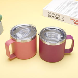 Cadeau de mariage pour l'anniversaire 2026, tasse à café de voyage en acier inoxydable isolée sous vide personnalisée de 12 oz ou 14 oz, avec couvercle et gravure au laser - Product Image 3