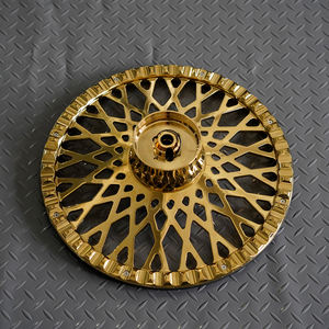 Volante Sportivo Mforgedwheels 15 Pollici in Alluminio Forgiato Forgiato con Finitura Cromata per Auto GM Personalizzate Aftermarket <span class=keywords><strong>Vintage</strong></span> Chevy - Product Image 4