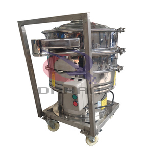 Tamis vibrant ultrasonique haute efficacité Dahan 380V pour la séparation industrielle des matériaux, garantie 1 an pour poudres et granulés - Product Image 3