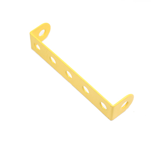 Fabrication de tô<span class=keywords><strong>le</strong></span> <span class=keywords><strong>Support</strong></span> mural décoratif à angle droit de finition jaune vif personnalisé - Product Image 6