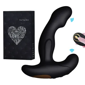 MELO Vibrator Anal jarak jauh silikon untuk pria pemijat prostat Plug Anal mainan seks dewasa masturbator Stimulator Vagina wanita