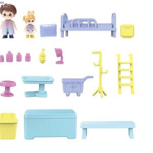 Simulation musicale hôpital trousse de premiers soins jeu de rôle docteur fille maison de poupée pour enfants - Product Image 4