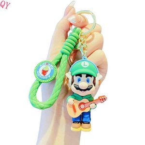 Llavero QQ Super Mario, Accesorios, Colgante de Muñeco Mario Adorable, Llavero para Mochila, Coche, Estudiante - Product Image 3