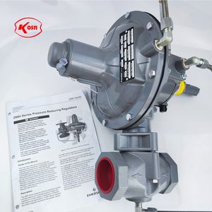 Régulateurs industriels réduisant la pression à commande directe de la série Fisher 299 299H 299HR 299HS 299HV vanne de régulateur de pression de gaz - Product Image 2