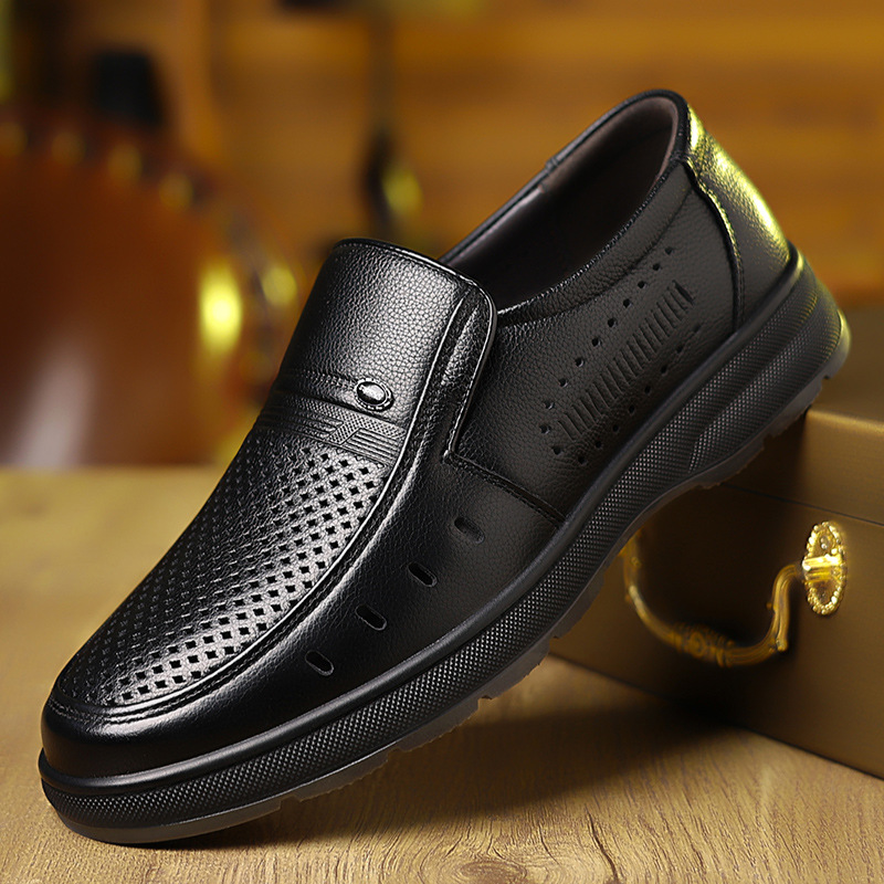 Black openwork style