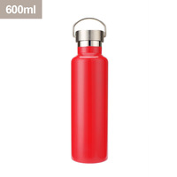 Flacon à vide en acier inoxydable 304 Double couche Bouteille d'eau extérieure de grande capacité Bouteille de sport d'alpinisme 500ml 750ml 1000ml