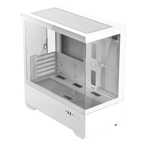 JNP Factory Gaming Matx Mid Tower Computer Cases Torres White <span class=keywords><strong>Power</strong></span> Supply Fan Water Cooling System Game Case para PC - Product Image 6