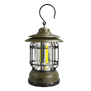 Retro Outdoor Camping <b>Lantern</b> <b>Led</b> USB <b>Rechargeable</b> Hanging Light For Tent And Hiking - Product Image 4