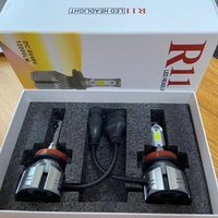 Phares Led H4 à faisceau haut/bas 12v 24w, 2 pièces, éclairage de qualité supérieure, phare de voiture