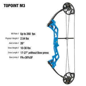 TOPOINT ARCHERYM3コンパウンドボウ初心者向け完全パッケージジュニア & キッズアーチェリーボウアンドアローキット軽量デザイン - Product Image 2