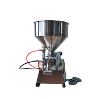 Machine de remplissage semi-automatique à piston KT-500 robuste pour pâte et liquides à usage commercial