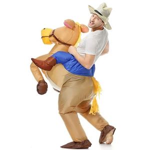 Costume de <span class=keywords><strong>Cowboy</strong></span> <span class=keywords><strong>Gonflable</strong></span> pour Adulte Cavalier de Cheval de Western Déguisement pour Hommes Femmes Costume de Fête d'Halloween Costume <span class=keywords><strong>Gonflable</strong></span> - Product Image 5